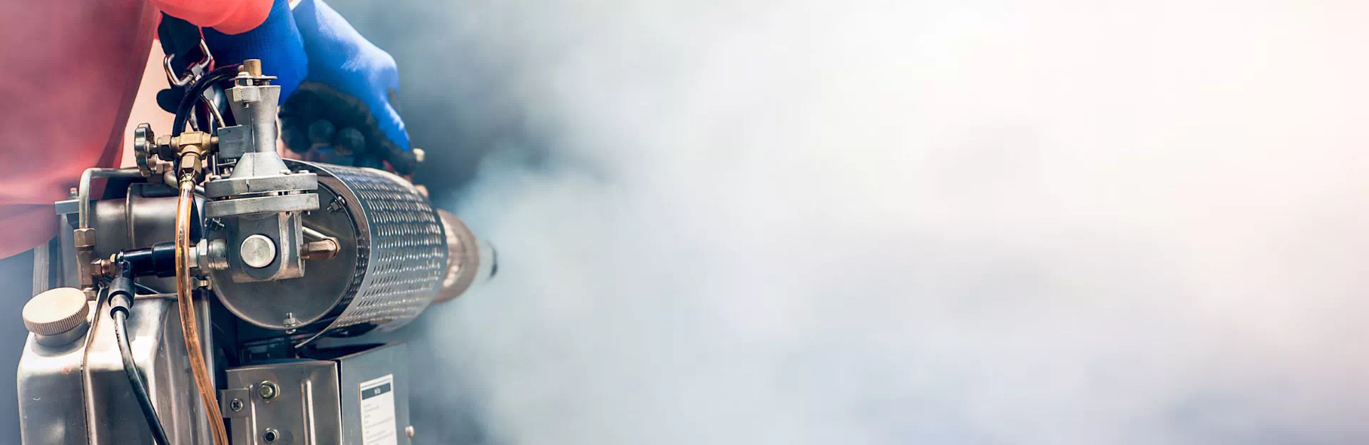 rozpylanie aparatu do dezynsekcji